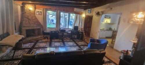 Posezení v ubytování Pepin House