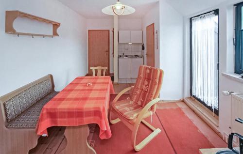 Χώρος καθιστικού στο Ferienwohnung Userin
