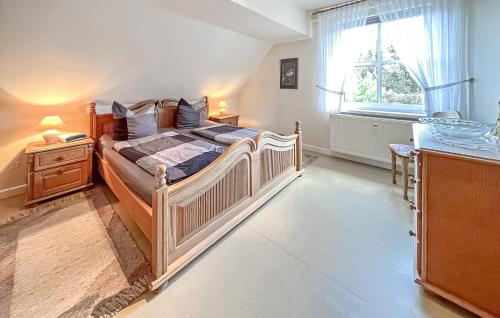 Katil atau katil-katil dalam bilik di Ferienwohnung Hohen Wangelin
