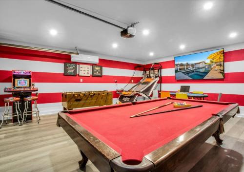 Biliár nebo kulečník v ubytování Coachella Hide-away Deals,pool,spa,Pickleball,Game