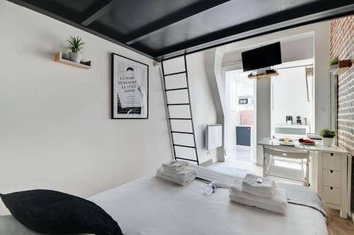 Studio paisible Paris 10ème - Canal St Martin