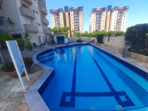 Πισίνα στο ή κοντά στο Apartamento Mont Blanc com piscinas quentes
