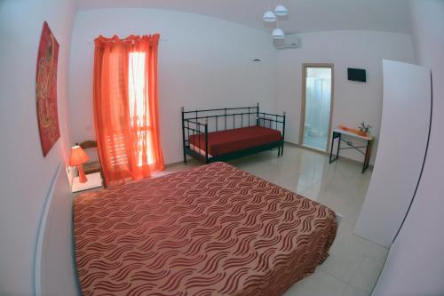 Cama o camas de una habitación en Meraviglie del Salento