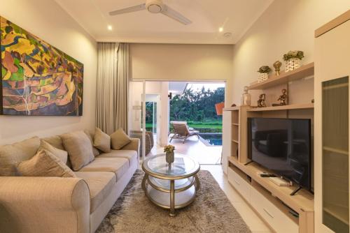 พื้นที่นั่งเล่นของ Villa Shiva