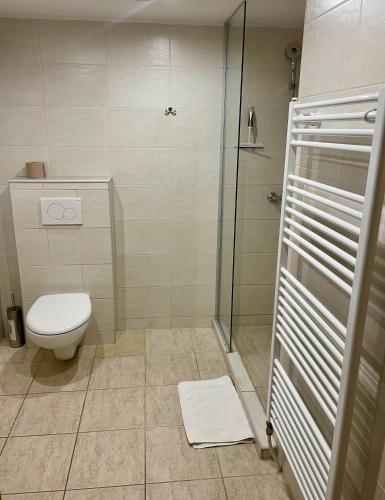 Ένα μπάνιο στο Bed & breakfast Hugo