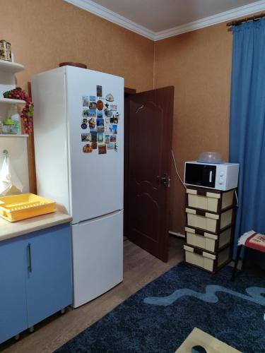 Dapur atau dapur kecil di Hostel Viator