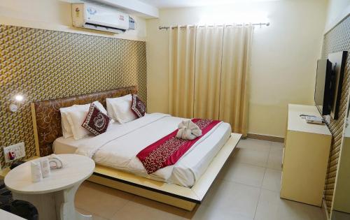 TV a/nebo společenská místnost v ubytování Hotel Vikrant