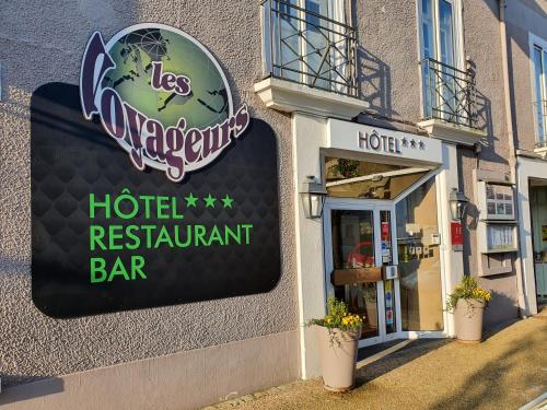 Majutusasutuses Hôtel Restaurant les Voyageurs olev sertifikaat, autasu, silt või muu dokument