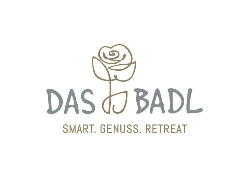 a logo for a baby store with a rose at DAS BADL - Smart Retreat AO in Caldaro