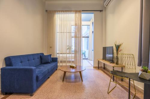 Ruang duduk di Anoor Studios & Apartments in Gemmayze