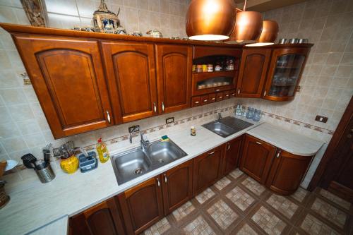 Η κουζίνα ή μικρή κουζίνα στο Casa Ardeleană