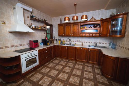 Η κουζίνα ή μικρή κουζίνα στο Casa Ardeleană