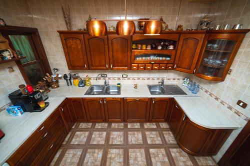 Η κουζίνα ή μικρή κουζίνα στο Casa Ardeleană