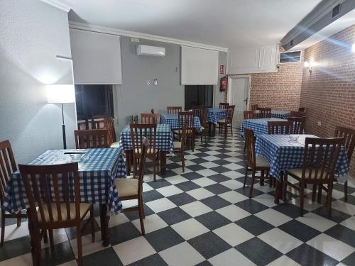Posezení v ubytování Hostal El Fogon De Felisa
