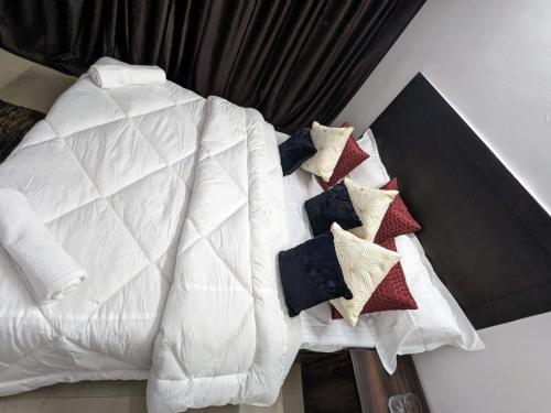Ένα ή περισσότερα κρεβάτια σε δωμάτιο στο Ace home one