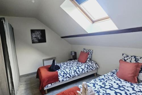 Ένα ή περισσότερα κρεβάτια σε δωμάτιο στο Appartement, deux chambres