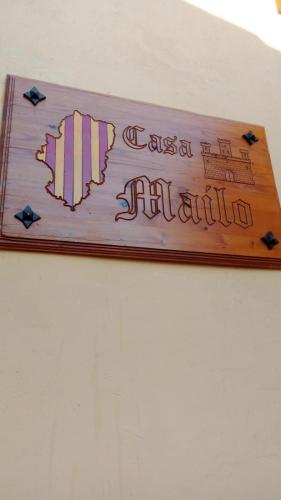 Certifikát, hodnocení, plakát nebo jiný dokument vystavený v ubytování Casa Mailo