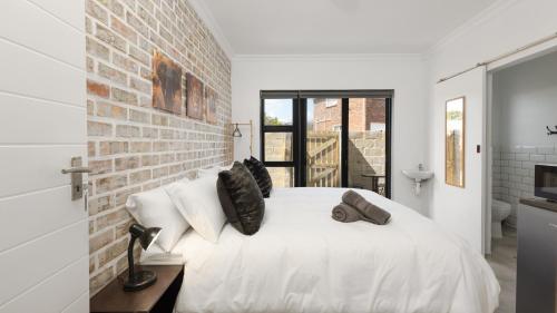 Oom Jan Guesthouseにあるベッド