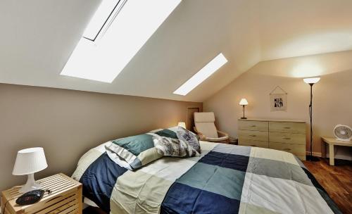 En eller flere senge i et værelse på 35 chemin du Hameau 43