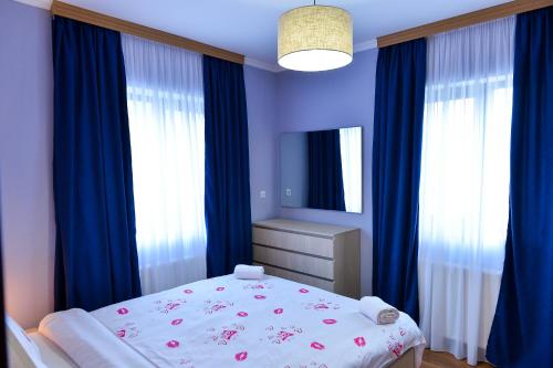 ------Villa Allegria Kazbegi------にあるベッド