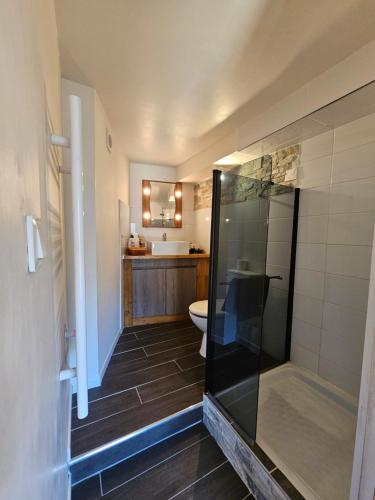 Koupelna v ubytování Atypique Duplex