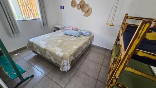 Katil atau katil-katil dalam bilik di Vila Axé Flat Lua 2