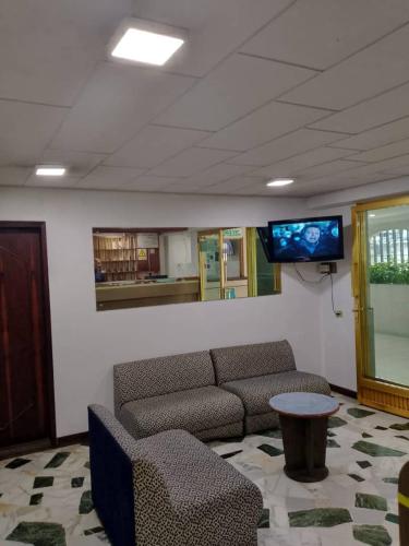 Istumisnurk majutusasutuses Hotel Ritz Caracas