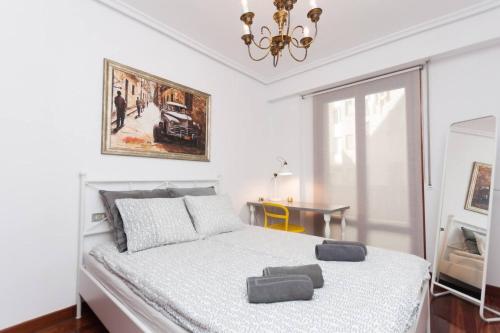 Apartamento con parking privado cerca de Zurriola