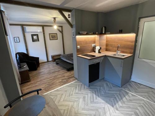 Hot Spot Studio in the center