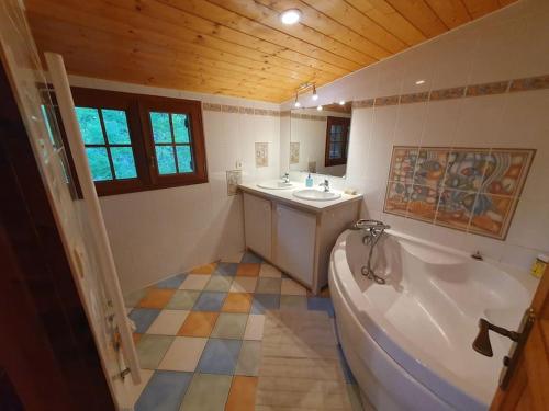 Koupelna v ubytování Villa 10 personnes résidence privée