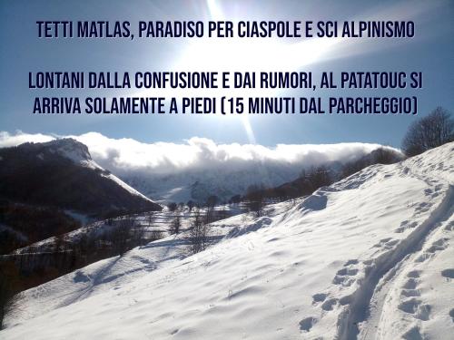 Patatouc Country House - 15 minuti di cammino da Limonetto v zimě