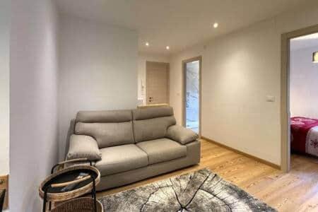 Χώρος καθιστικού στο Appartamento Wald Residence