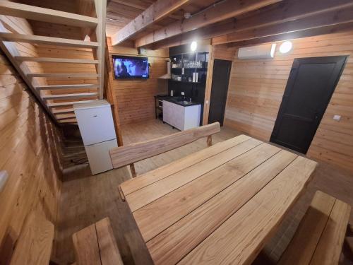 Dapur atau dapur kecil di Anaičių sodyba
