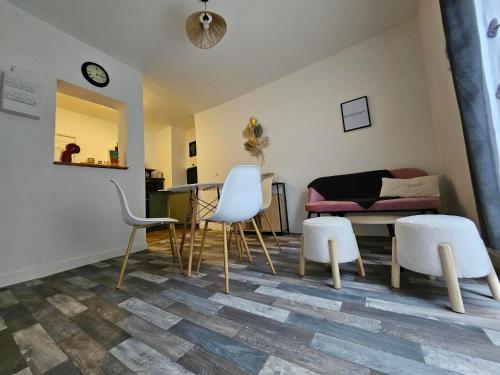 Posezení v ubytování T2 cosy