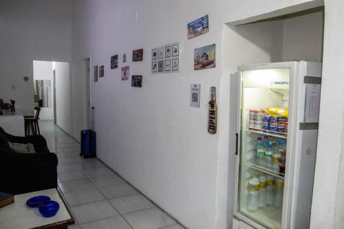 Dapur atau dapur kecil di Casa do Meio Pousada
