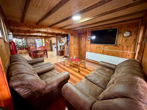 Χώρος καθιστικού στο Hosta Altos de Gamboa