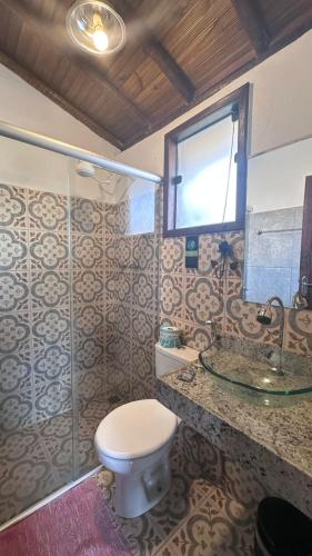 Ένα μπάνιο στο Vilarejo Cipó