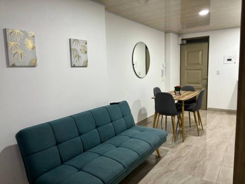 Χώρος καθιστικού στο Tu hogar en el Eje Cafetero
