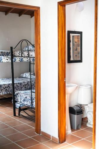 Llit o llits en una habitació de La Trini