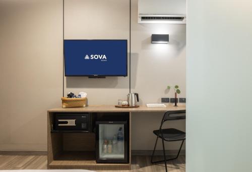 Η κουζίνα ή μικρή κουζίνα στο SOVA Hotel Bangkok