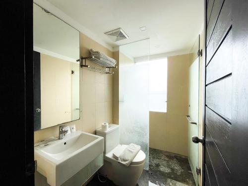 Koupelna v ubytování Hotel ARA Legian