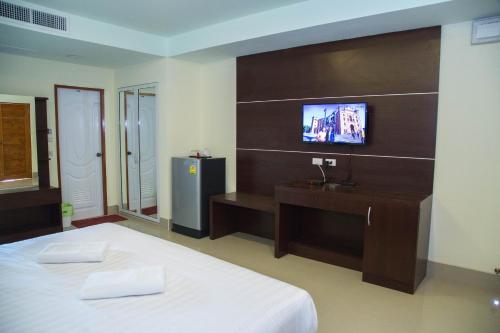 Smile Residenceにあるテレビまたはエンターテインメントセンター