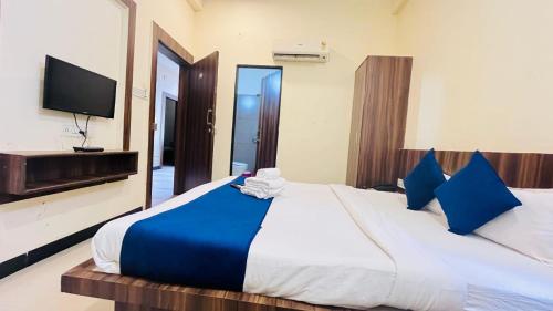 Katil atau katil-katil dalam bilik di Hotel Ashoka Palace