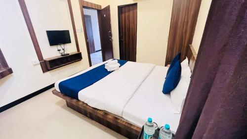 Katil atau katil-katil dalam bilik di Hotel Ashoka Palace