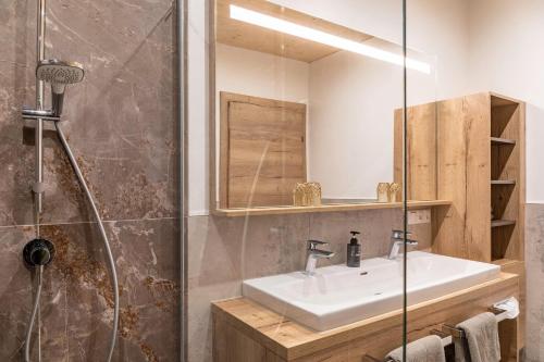 Kúpeľňa v ubytovaní Hotel zum Schwanen - Appartement 1