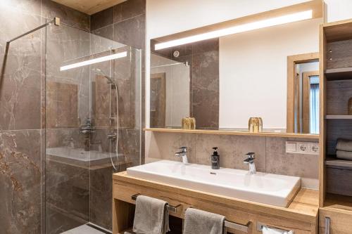 Koupelna v ubytování Hotel zum Schwanen - Appartement 1