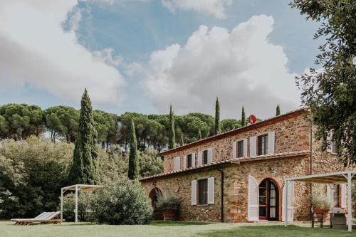 Κήπος έξω από το Poggio Cornetto