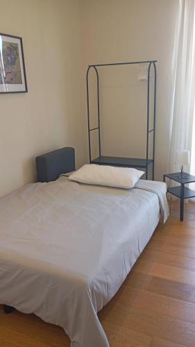 Katil atau katil-katil dalam bilik di Le Stanze di Federico e Costanza Luxury Apartments