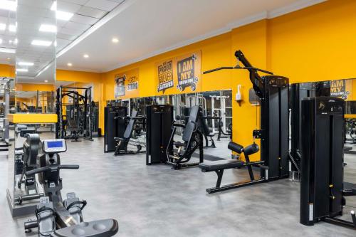 Fitness centrum a/nebo fitness zařízení v ubytování Sirene Belek Hotel