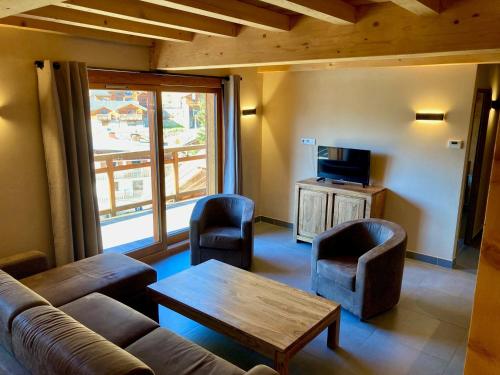 Duplex lumineux pour 6 pers à 250m des pistes, animaux admis